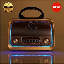 Ravéon Nostaljik Radyo Ahşap Görünümlü Bluetooth ve Mp3 Çalar Radyo: Nostaljik ve Çok Yönlü