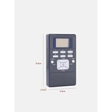 Ravéon Alarm Saatli Radyo Mini Dijital Radyo, LCD Ekran ve Stereo Fm Radyo Alıcısı ile Taşınabilirlik