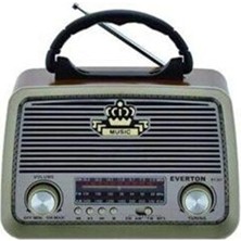 Ravéon Nostaljik Radyo Şarjlı 3 Band Radyo ve Mp3 Çalar ile Çok Fonksiyonlu Kullanım