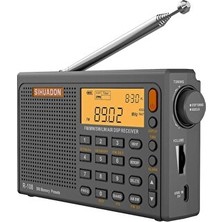 Ravéon Alarm Saatli Radyo Taşınabilir Am Sw Hava Radyo, Dijital ve Çok Yönlü Kullanım