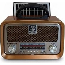 Ravéon Nostaljik Radyo Şarjlı Bluetooth, USB ve Sd Kart Destekli