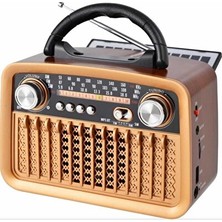 Ravéon Nostaljik Radyo Retro Radyo ve Mp3 Çalar: USB ve Sd Kartlı Taşınabilir Ses Sistemi