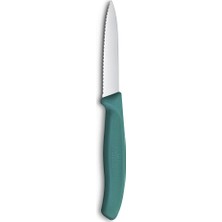 Swıss Classıc Soyma Bıçağı Tırtıklı 8cm,yeşil Victorinox Std