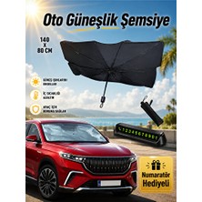 Ravéon Oto Güneşlik Perde Yüksek Performanslı Oto Güneşlik Şemsiyesi ile Güneş Koruması