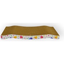 Ravéon Kedi Tırmalaması KALP,5X21X4CM Karton Kedi Tırmalama