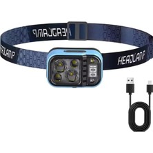 Astraltech Jouis Kafa Lambası Feneri Çocuk-Küçük Sensörlü LED Far USB Edilebilir Ultra Yüksek Batarya Aya