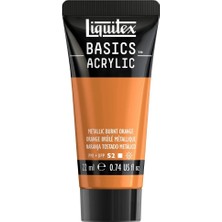 Liquitex : Basics : Akrilik Boya : 22 ml : Metalik Burnt Orange
