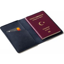 Mimas Design Hakiki Deri Pasaport Kılıfı