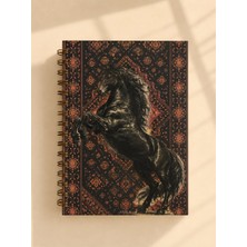 Giala Paperwork Gıala Tasarım 4 A5 Spiralli Sert Kapak Çizgisiz Defter 100 Yaprak 90 gr Ivory