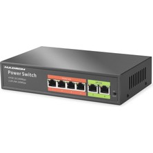 Skygo Aı Poe Switch 4 Port 2 Uplink 45W HDX1440