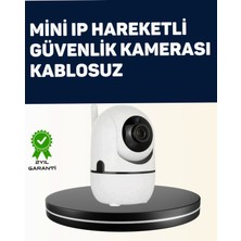 Astraltech Yüksek Çözünürlüklü Hareket Takipli Güvenlik Kamerası – 1080P, Gece Görüşlü