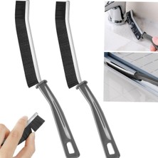 Astraltech Vicloon Boşluk Temizleme Fırçası, 2 Adet Sert Kıllı Köşe Temizleme Fırçası Paketi, Mutfak, Banyo, B