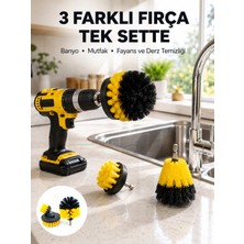 Getittir Banyo, Mutfak, Jant ve Fayans Temizliği Için Uygun Matkap Başlığı - Lisinya