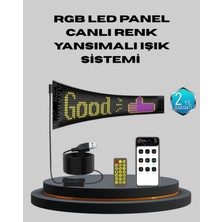 Astraltech 5V USB Akıllı Piksel LED Panel – Mobil Uygulama Kontrollü, Renkli Işık Efektli