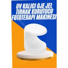 Astraltech Protez Tırnak Kurutucu Kalıcı Oje LED Oje Kurutucu Uv Işınlı Taşınabilir
