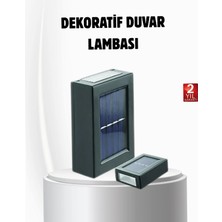 Astraltech Solar Güçlü 6 LED Dış Mekan Lambası – Otomatik Aç/kapa Işık Sensörlü Aydınlatma