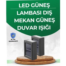Astraltech Şeffaf Abajurlu Duvar Tipi Solar Işık