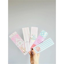 Giala Paperwork Gıala 5'li Karton Kitap Ayracı Seti Pastel Figürlü