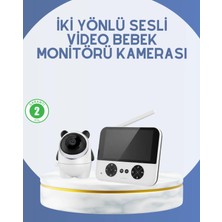 Astraltech Bebek Monitörü 720P Görüntü ve Geniş Ekran