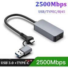 Skygo Usb/type C 2.5g Ethernet Çevirici ZR1144