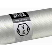 Astraltech (45CM x 10METRE) Şeffaf Kaymaz Dolap Içi Çekmece Raf Örtüsü Çekmece Astarı Raf Astarı