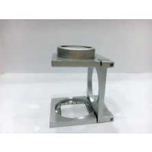 Azrlya Nikula-20 mm Büyüteç Lup Dokumacı Büyüteci Full Çelik Katlanabilir TH9007A ( Lisinya )
