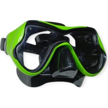 Azrlya Star Diving Dalış Maskesi Yetişkin - 51704-YEŞİL (Lisinya)