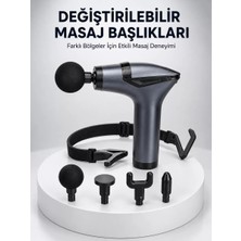 Aktüel 3in1 Taşınabilir Şarjlı Titreşimli Masaj Cihazı Çok Fonksiyonlu Yeni Nesil Midastech