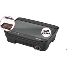 Azrlya Sinbo Elektrikli Izgara Cam Kapaklı
