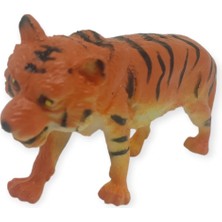 Azrlya Hayvan Figürleri - Vahşi Hayvanlar 10 cm - Kızıl Kaplan (Lisinya)