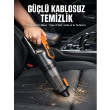 Kompakt Kablosuz Süpürge Güçlü Çekiş ve Düşük Ses Seviyesi Midastech
