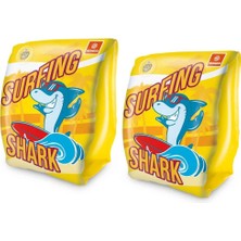 Azrlya 16919 - Surfing Shark Kolluk 15X23 cm (Lisinya)