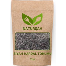 Naturşah Siyah Hardal Tohumu Toz - Öğütülmüş 50 gr / Brassica Nigra