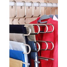 Raftan Topla Pantolon Askısı 5 Katlı