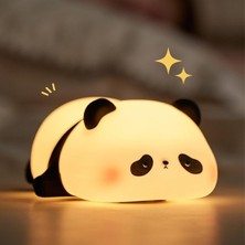 Azrlya Panda Tasarımlı Renk Değiştirebilen Dokunmatik Gece Lambası