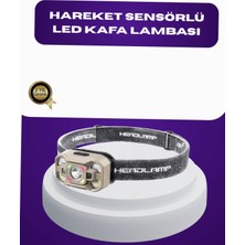 Astraltech Wave Sensörlü LED Kafa Lambası Şarjlı Ayarlanabilir Işık