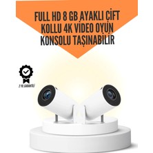 Astraltech 10.000 Oyun Destekli, Çift Kollu Projeksiyon – Hdmi, Usb, Aux, Ethernet Yok