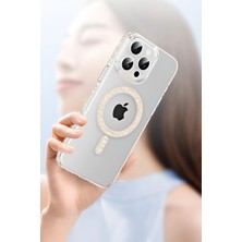Aesco Joko Apple Iphone 14 Pro Max Move Taşlı Magsafe Kapak - Mavi