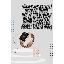 Astraltech 3 Kordonlu ve Aksesuarlı Bayanlar Için Şık Rose Renk