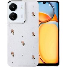 Aesco Xiaomi Redmi 13C Fiyonk Desenli Kapak - Desen 6