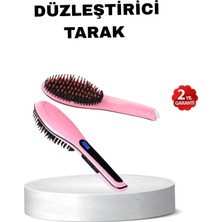 Astraltech Dijital Ekranlı Seramik Saç Düzleştirici Tarak – 5 Kademeli Isı Ayarı, Iyon Kontrollü