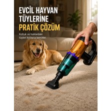 Eco Lounge Yüksek Çekiş Gücüne Sahip Şarjlı El Süpürgesi Araç ve Ev Kullanımına Uygun