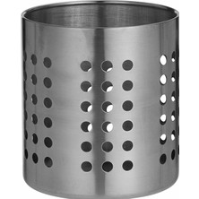 Astraltech Sepeti 'ordning' Besteckstaender Paslanmaz Çelik – Kuechenutensilienhalter – 12 cm Çap-13,5 cm