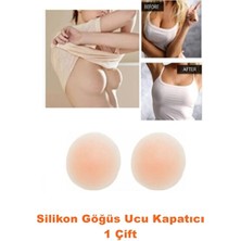 Ravéon Göğüs Pedi ve Koruyucu Silikon Göğüs Ucu Gizleyici ve Kapatıcı Çift Seti