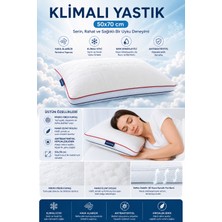 Viscolog Lüx Klimalı Serin Tutan Rahat Uyku Yastığı 50X70 (Tela Çantalı)