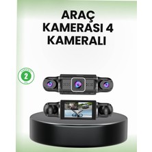 Astraltech Gps’li 4 Kameralı Araç Iç Dış Kayıt Sistemi Destekli