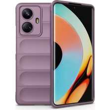 Aesco Realme 10 Pro 5g Kılıf Optimum Silikon - Mor