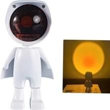 Astraltech Projeksiyon Güneş Lambası Astronot Gün Batımı Projektör LED Işıklı