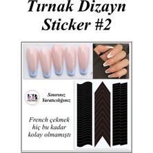 Easy Beauty Nail Art Sticker Kendinden Yapışkanlı, Tırnak Süsleme, Tırnak Dövmesi Stikır