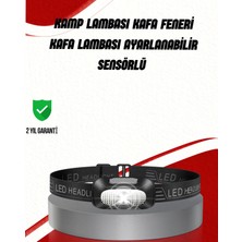 Astraltech Ayarlanabilir Kafa Lambası Şarjlı Kompakt Kamp Lambası